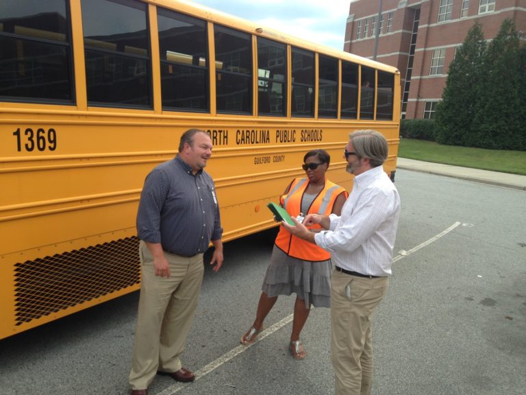 Photo: Edulog visits Pender County (NC) Schools