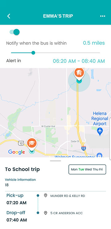 Parent Portal: Trip to School Parent Portal: Trip to School