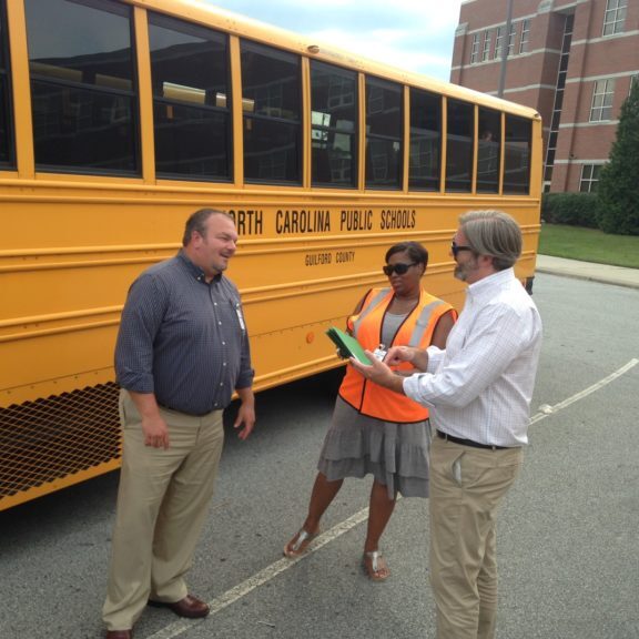 Photo: Edulog visits Pender County (NC) Schools